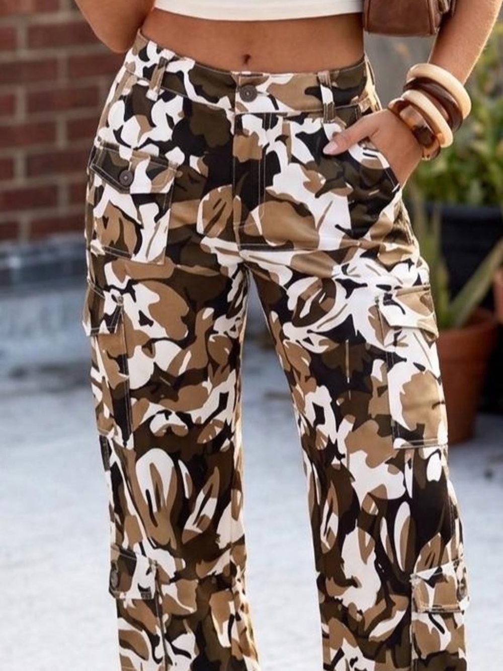 Modern Camo Cargo Pants